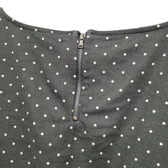 2/$20 Alfred Sung Black & White Polka Dots Top BlouseSize: XXL - Picture 7 of 9